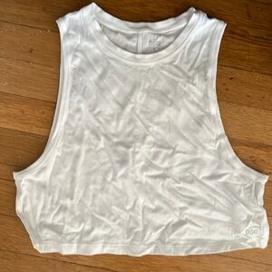 White workout top